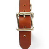 Hundehalsband - cognac