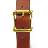 Hundehalsband - cognac